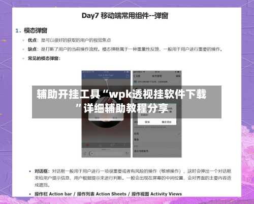 辅助开挂工具“wpk透视挂软件下载”详细辅助教程分享