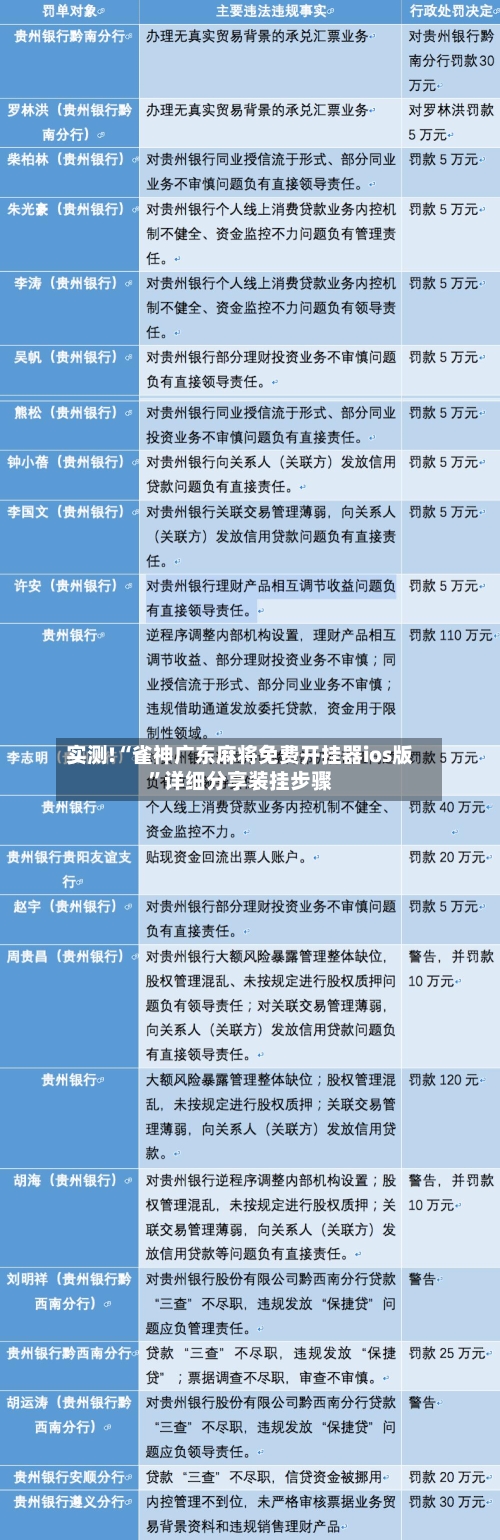 实测!“雀神广东麻将免费开挂器ios版”详细分享装挂步骤-第2张图片
