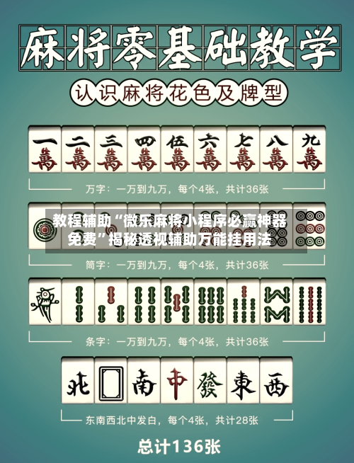 教程辅助“微乐麻将小程序必赢神器免费”揭秘透视辅助万能挂用法