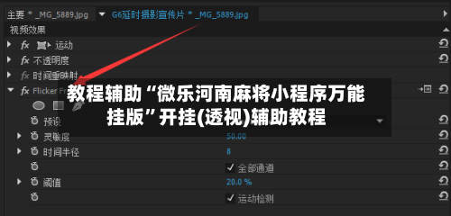 教程辅助“微乐河南麻将小程序万能挂版”开挂(透视)辅助教程-第2张图片