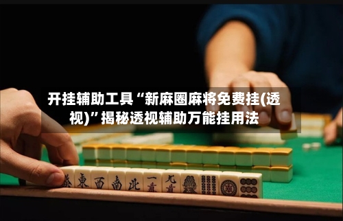 开挂辅助工具“新麻圈麻将免费挂(透视)	”揭秘透视辅助万能挂用法-第2张图片