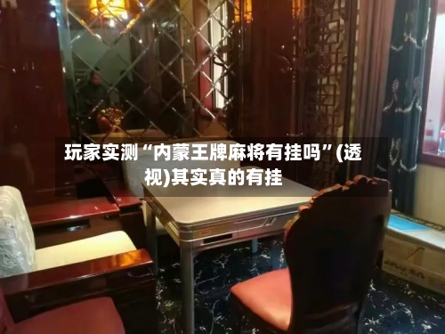 玩家实测“内蒙王牌麻将有挂吗”(透视)其实真的有挂-第2张图片
