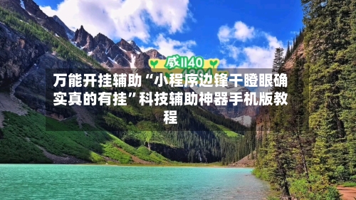 万能开挂辅助“小程序边锋干瞪眼确实真的有挂”科技辅助神器手机版教程-第3张图片