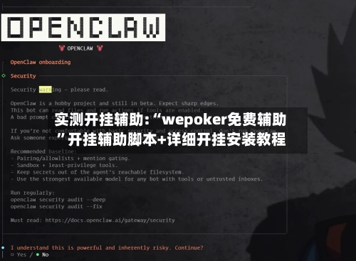 实测开挂辅助:“wepoker免费辅助”开挂辅助脚本+详细开挂安装教程-第2张图片