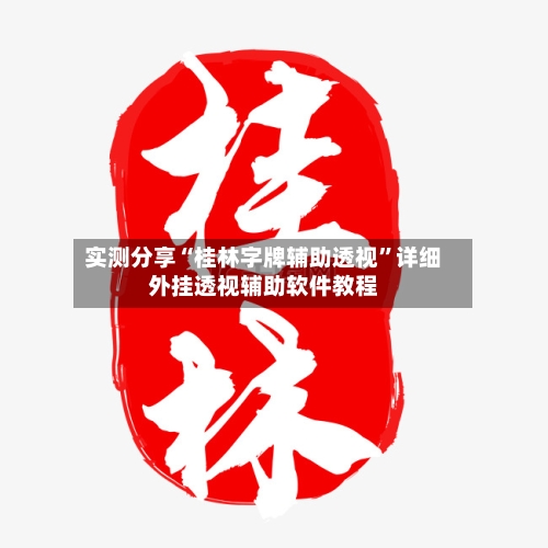 实测分享“桂林字牌辅助透视”详细外挂透视辅助软件教程-第3张图片