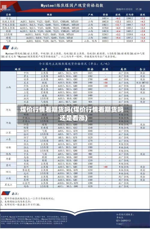 煤价行情看期货吗(煤价行情看期货吗还是看涨)-第2张图片