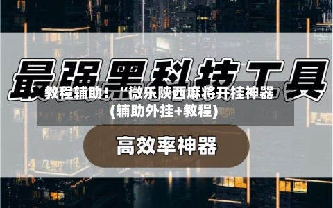 教程辅助！“微乐陕西麻将开挂神器(辅助外挂+教程)-第2张图片