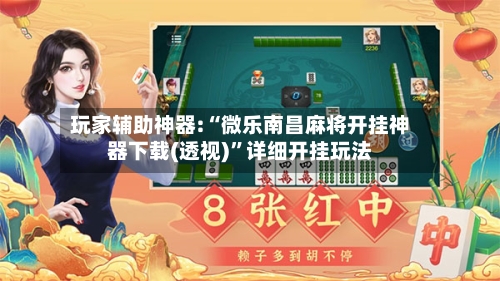 玩家辅助神器:“微乐南昌麻将开挂神器下载(透视)”详细开挂玩法-第3张图片