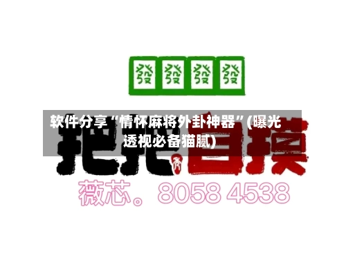 软件分享“情怀麻将外卦神器	”(曝光透视必备猫腻)-第2张图片