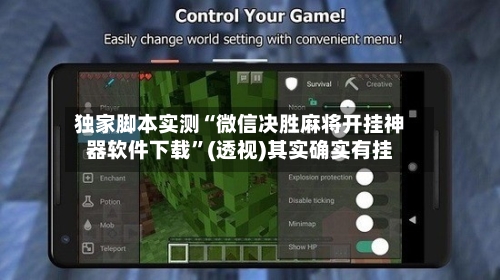 独家脚本实测“微信决胜麻将开挂神器软件下载”(透视)其实确实有挂-第2张图片