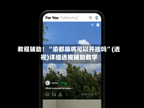 教程辅助！“渝都麻将可以开挂吗”(透视)详细透视辅助教学-第2张图片