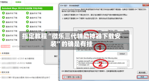 指定教程“微乐三代辅助神器下载安装”的确是有挂-第3张图片