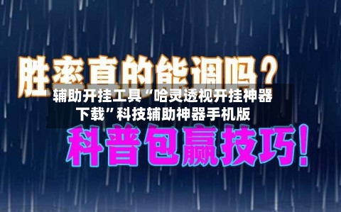辅助开挂工具“哈灵透视开挂神器下载”科技辅助神器手机版-第2张图片