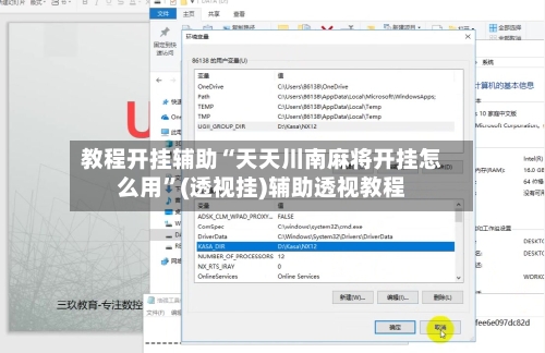 教程开挂辅助“天天川南麻将开挂怎么用”(透视挂)辅助透视教程-第2张图片
