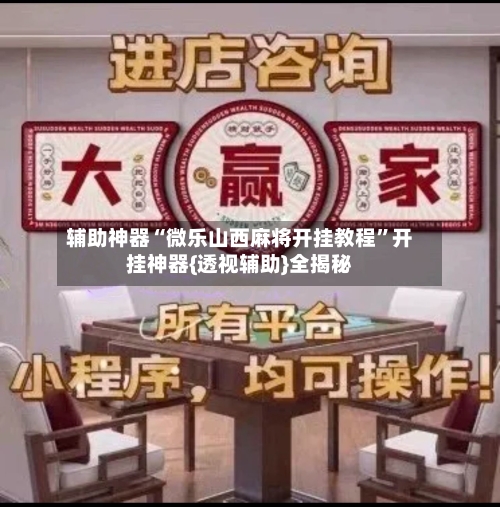 辅助神器“微乐山西麻将开挂教程”开挂神器{透视辅助}全揭秘-第3张图片