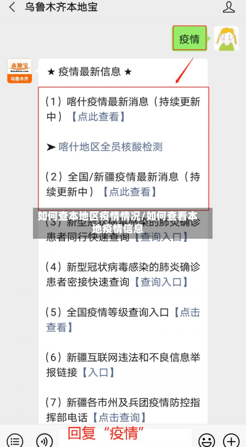 如何查本地区疫情情况/如何查看本地疫情信息-第2张图片