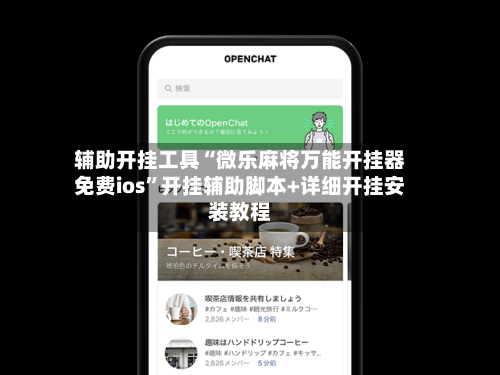 辅助开挂工具“微乐麻将万能开挂器免费ios”开挂辅助脚本+详细开挂安装教程