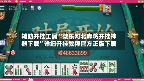 辅助开挂工具“微乐河北麻将开挂神器下载”详细开挂教程官方正版下载-第3张图片