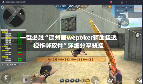 一键必胜“德州局wepoker辅助挂透视作弊软件”详细分享装挂-第3张图片