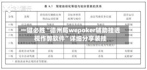 一键必胜“德州局wepoker辅助挂透视作弊软件”详细分享装挂-第2张图片