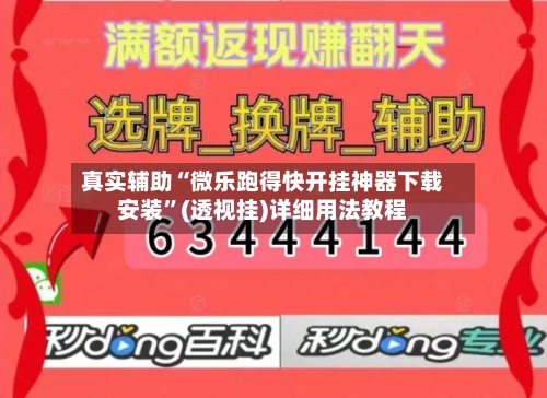真实辅助“微乐跑得快开挂神器下载安装”(透视挂)详细用法教程-第3张图片