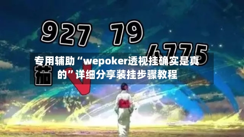 专用辅助“wepoker透视挂确实是真的”详细分享装挂步骤教程