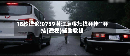 18秒详论!0759湛江麻将怎样开挂”开挂(透视)辅助教程
