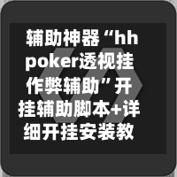 辅助神器“hhpoker透视挂作弊辅助”开挂辅助脚本+详细开挂安装教程-第3张图片