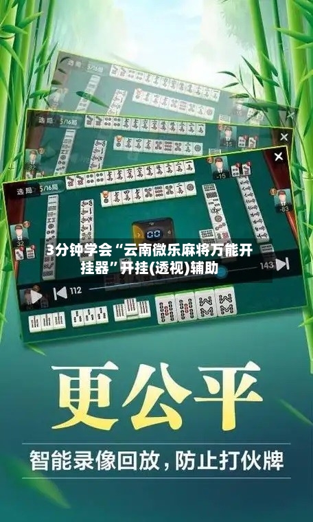3分钟学会“云南微乐麻将万能开挂器”开挂(透视)辅助-第3张图片