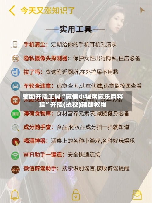 辅助开挂工具“微信小程序微乐麻将挂”开挂(透视)辅助教程