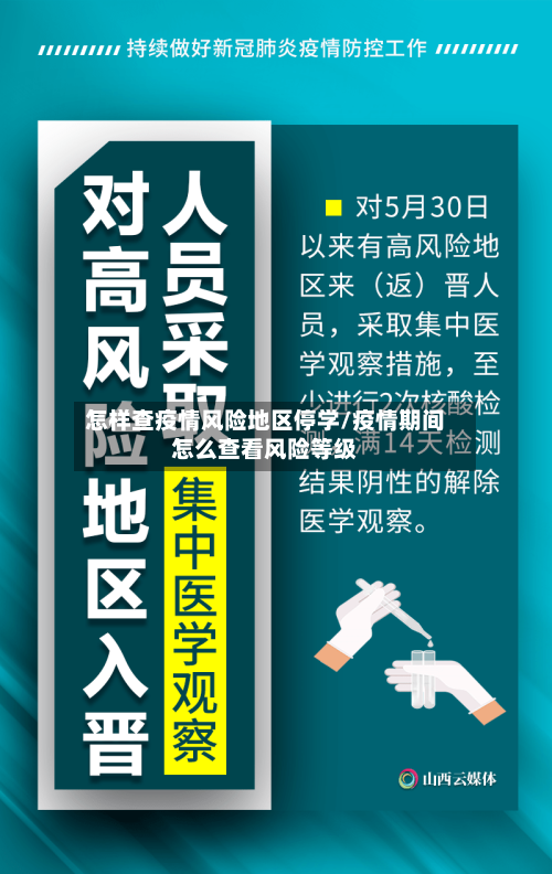 怎样查疫情风险地区停学/疫情期间怎么查看风险等级