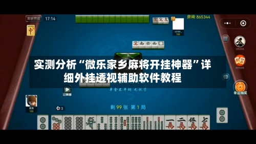 实测分析“微乐家乡麻将开挂神器”详细外挂透视辅助软件教程-第3张图片