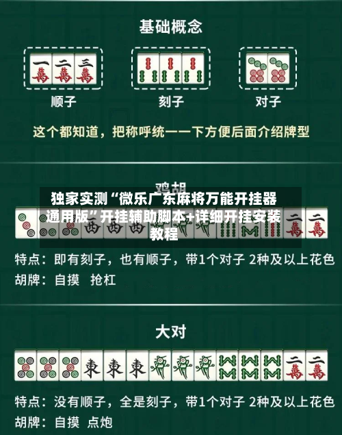 独家实测“微乐广东麻将万能开挂器通用版”开挂辅助脚本+详细开挂安装教程-第3张图片