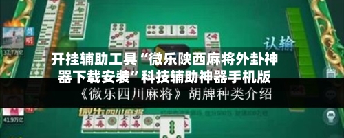 开挂辅助工具“微乐陕西麻将外卦神器下载安装”科技辅助神器手机版-第2张图片