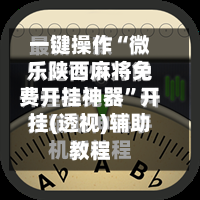 一键操作“微乐陕西麻将免费开挂神器”开挂(透视)辅助教程-第2张图片
