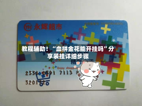教程辅助！“血拼金花能开挂吗”分享装挂详细步骤