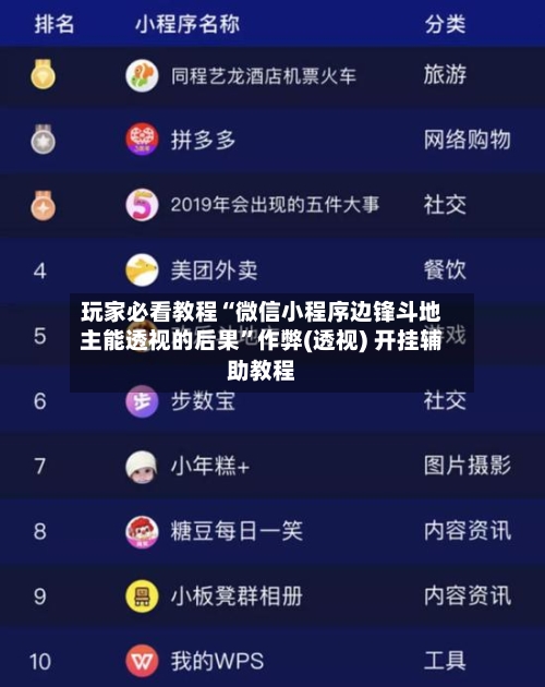 玩家必看教程“微信小程序边锋斗地主能透视的后果”作弊(透视) 开挂辅助教程