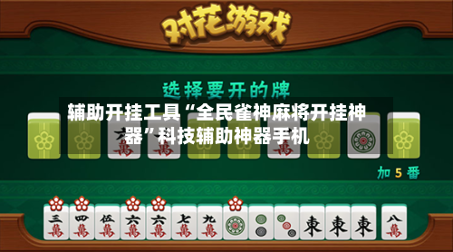 辅助开挂工具“全民雀神麻将开挂神器	”科技辅助神器手机-第2张图片