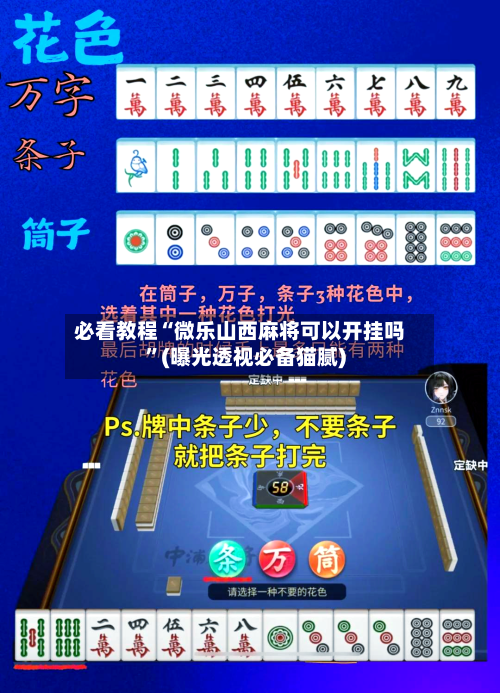 必看教程“微乐山西麻将可以开挂吗	”(曝光透视必备猫腻)-第2张图片