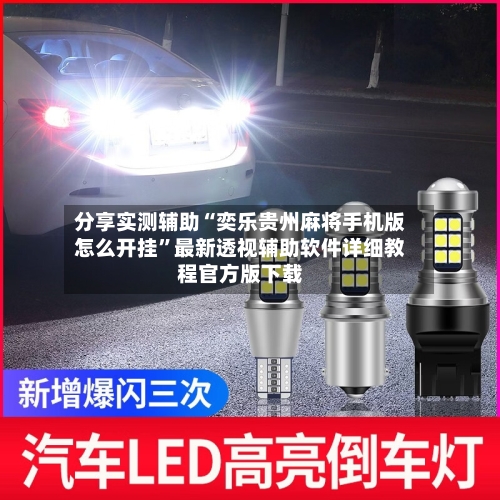 分享实测辅助“奕乐贵州麻将手机版怎么开挂”最新透视辅助软件详细教程官方版下载