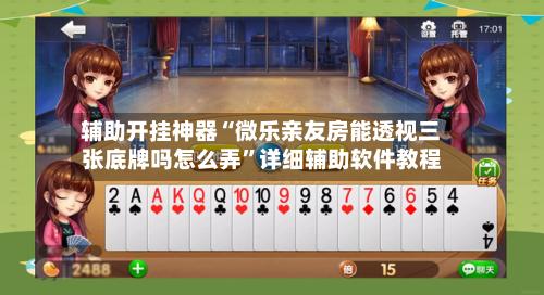 辅助开挂神器“微乐亲友房能透视三张底牌吗怎么弄”详细辅助软件教程-第3张图片