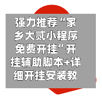 强力推荐“家乡大贰小程序免费开挂	”开挂辅助脚本+详细开挂安装教程-第2张图片