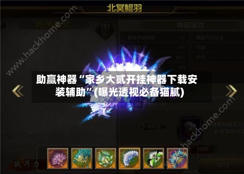 助赢神器“家乡大贰开挂神器下载安装辅助”(曝光透视必备猫腻)-第2张图片