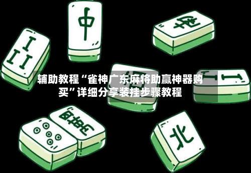 辅助教程“雀神广东麻将助赢神器购买”详细分享装挂步骤教程
