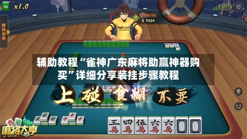 辅助教程“雀神广东麻将助赢神器购买	”详细分享装挂步骤教程-第2张图片
