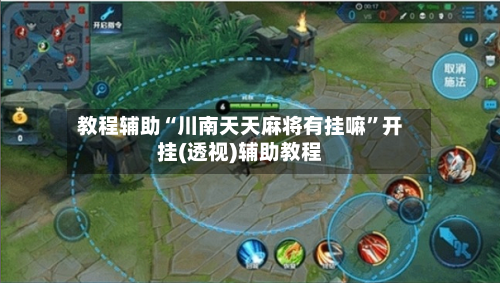 教程辅助“川南天天麻将有挂嘛”开挂(透视)辅助教程-第2张图片