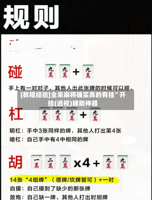 [教程经验]全来麻将确实真的有挂	”开挂(透视)辅助神器-第2张图片