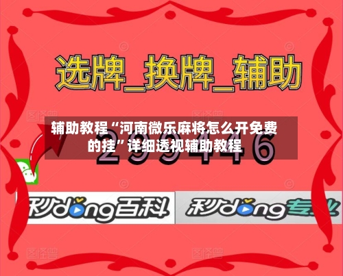 辅助教程“河南微乐麻将怎么开免费的挂”详细透视辅助教程-第3张图片