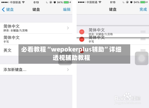 必看教程“wepokerplus辅助”详细透视辅助教程-第3张图片