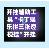 开挂辅助工具“卡丁娱乐拼三张透视挂”开挂(透视)辅助教程-第3张图片